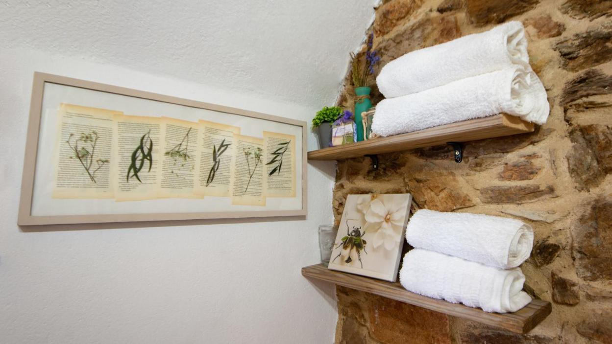 Apartamento Duplex Rural Con Chimenea Y Vistas Panoramicas Desde La Cama Sant Marti Sacalm ภายนอก รูปภาพ